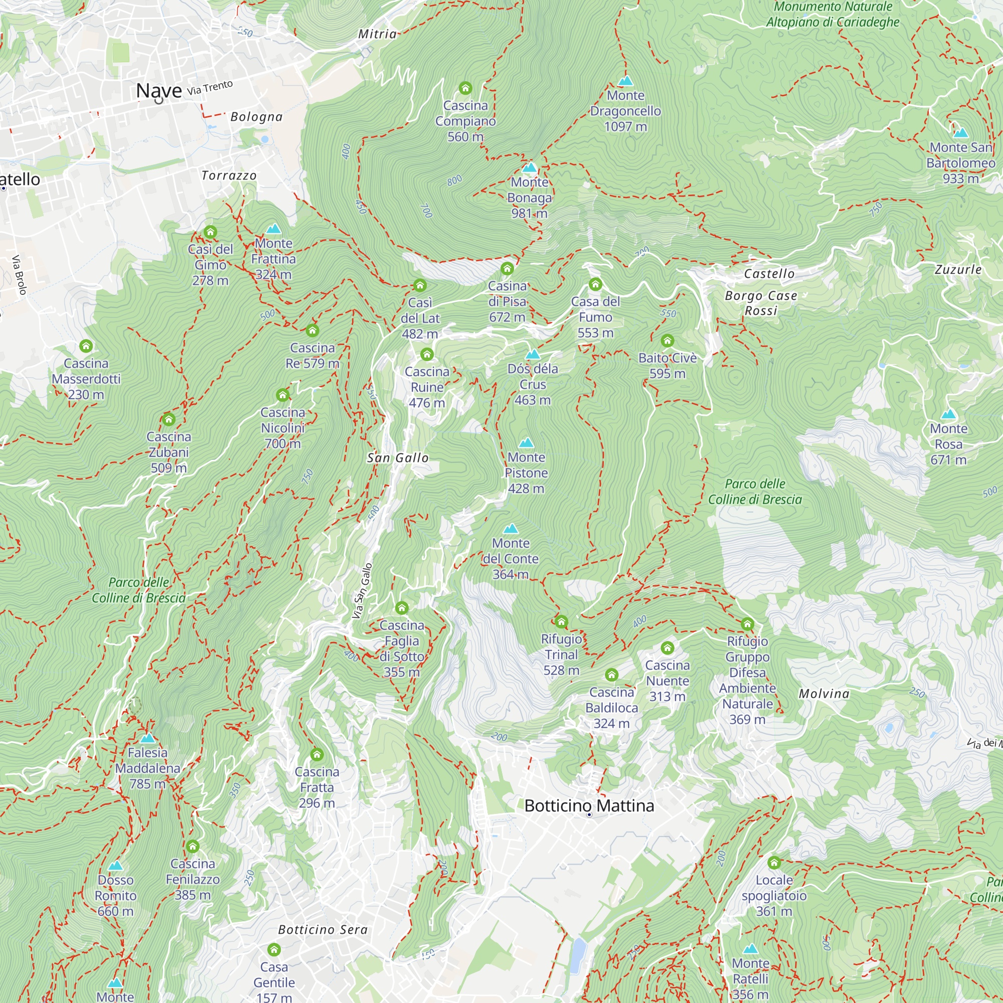 Molino dell'Ora map