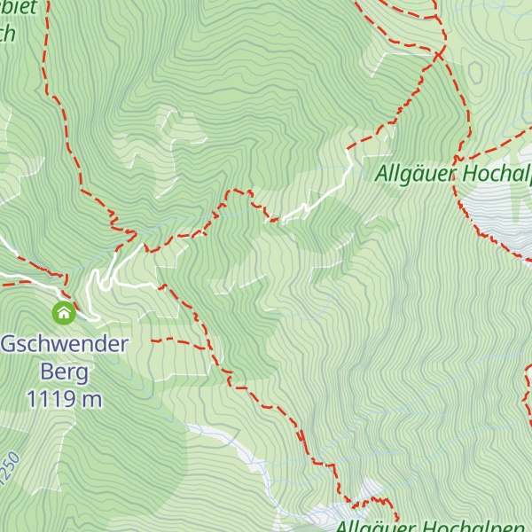 Map of Obere Richteralpe