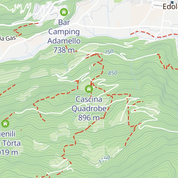 Map of Cascina Quadrobe