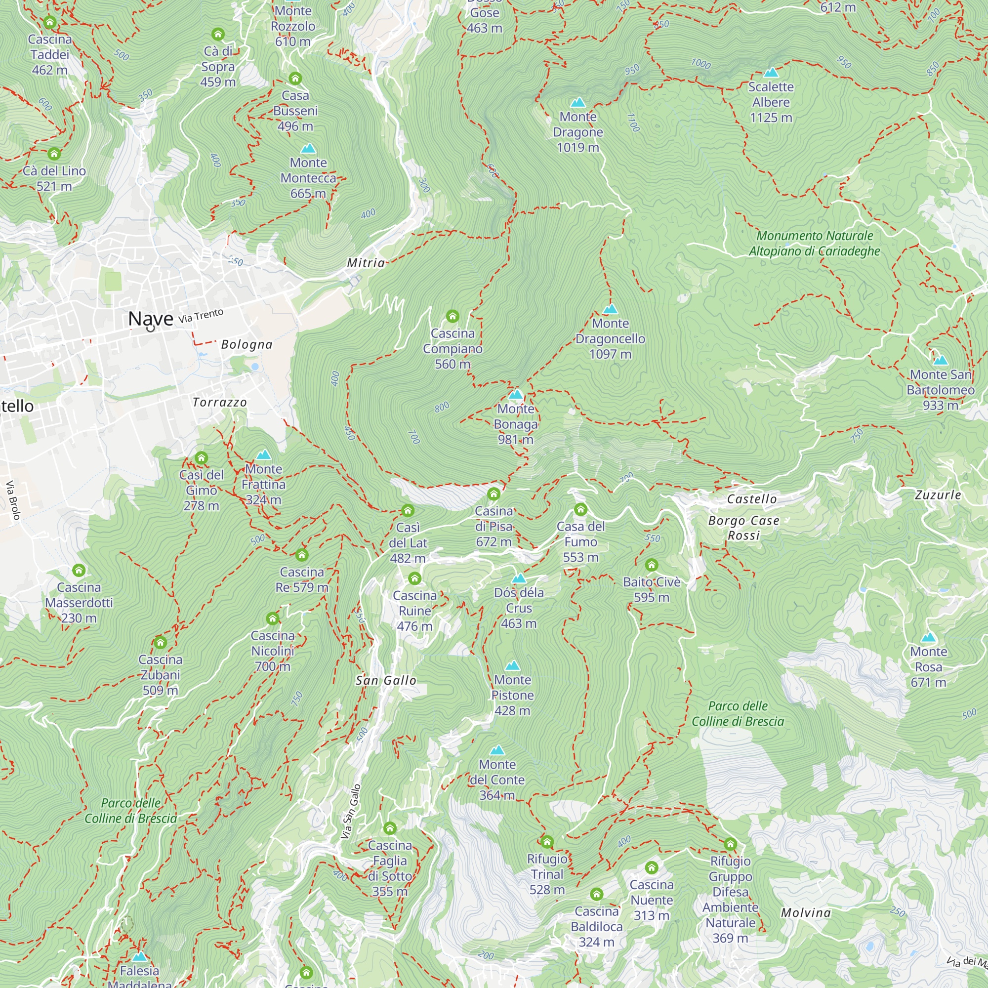 Casina di Pisa map