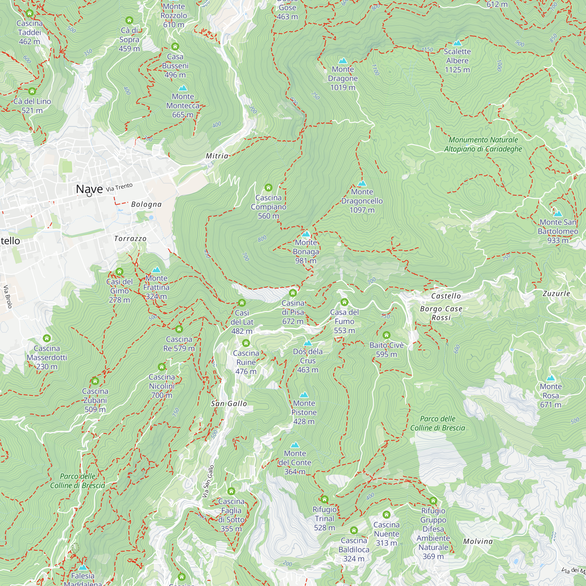 Casina di Pisa map