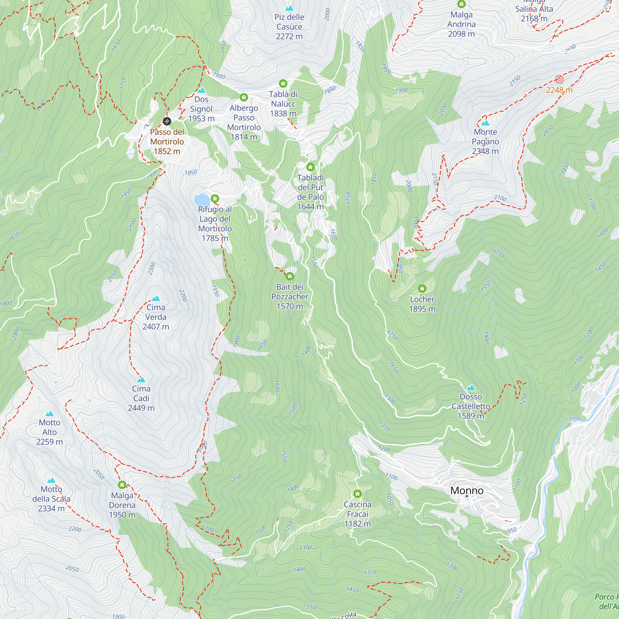 Tablà di Ruch map