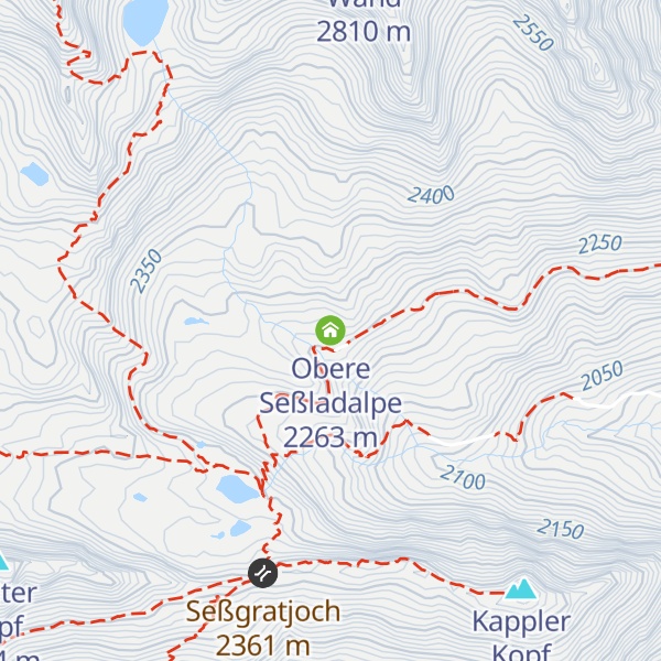 Map of Obere Seßladalpe