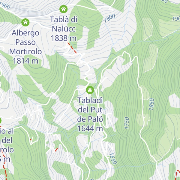 Map of Tabladì del Put de Palö
