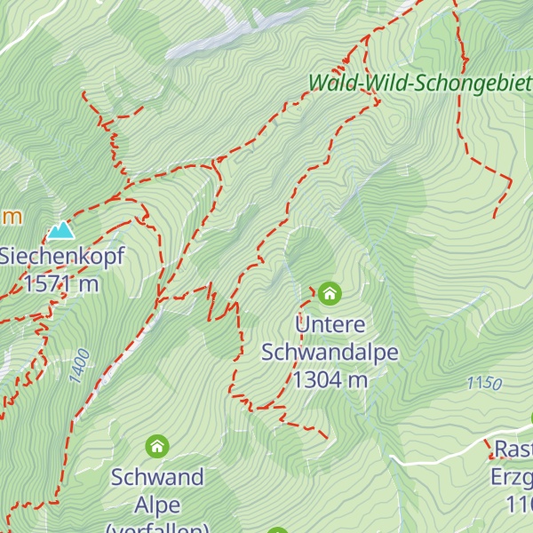 Map of Zweifelgehrenalpe