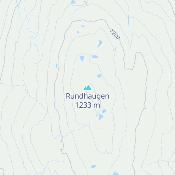 Map of Rundhaugen