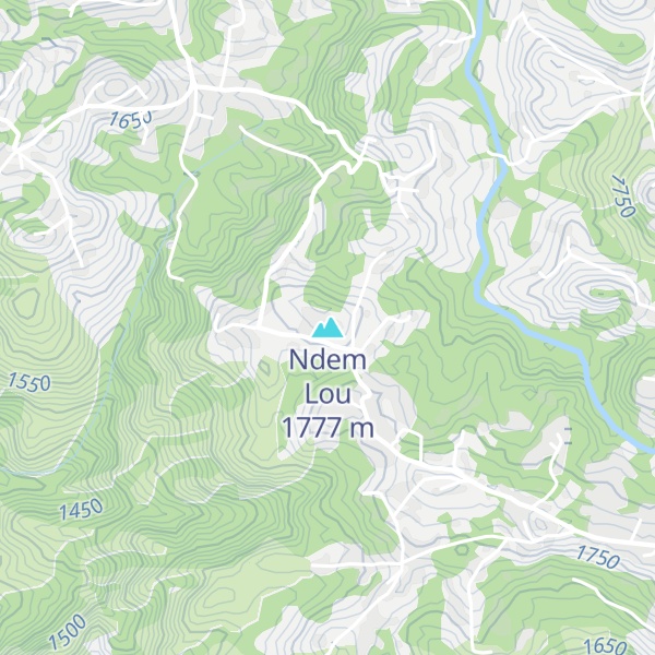 Map of Ndem Lou