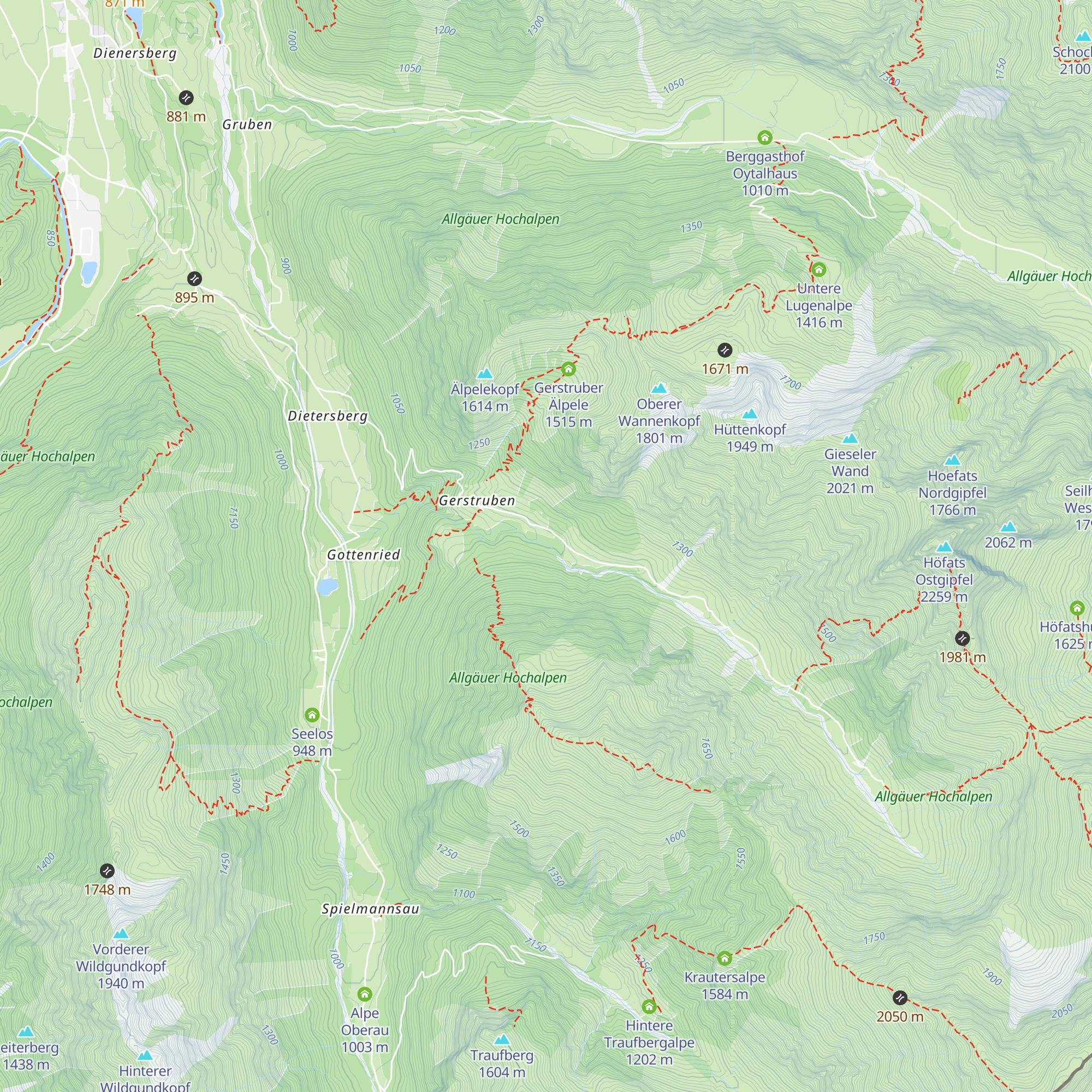 Historische Sägemühle map