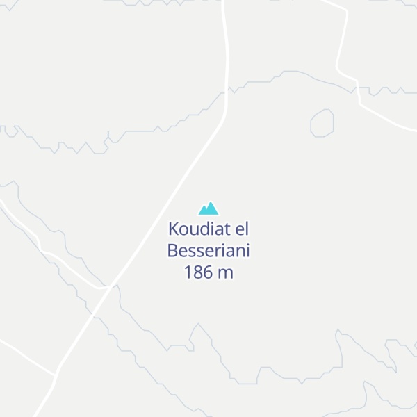 Map of Koudiat el Besseriani