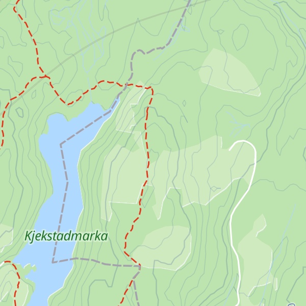 Map of Bølstadåsen