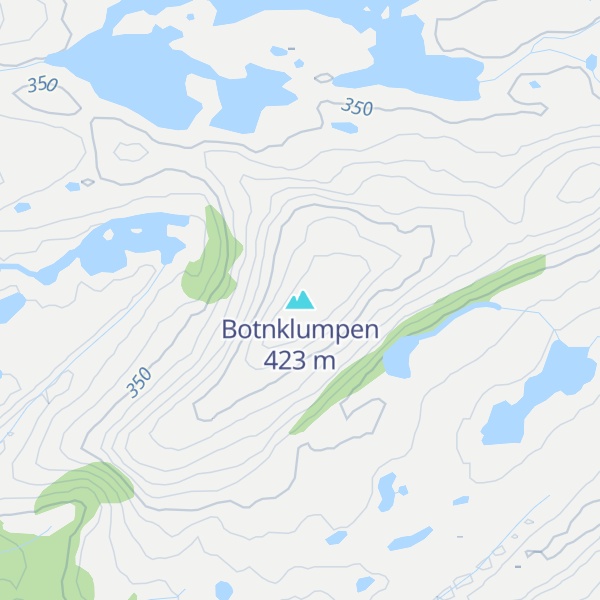Map of Botnklumpen