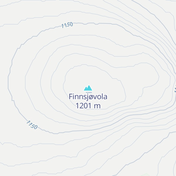Map of Finnsjøvola
