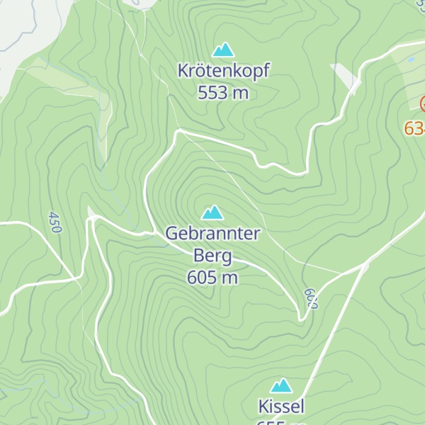 Map of Gebrannter Berg