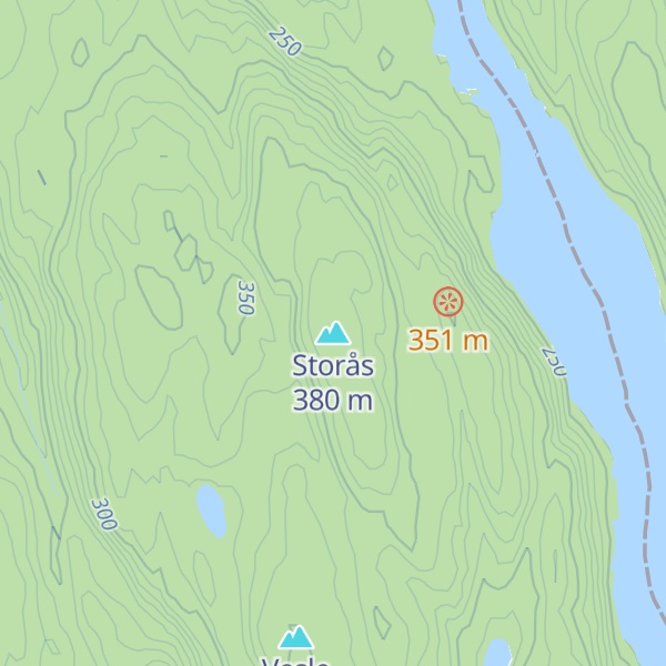 Map of Storås