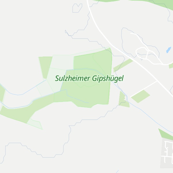 Map of Sulzheimer Gipshügel