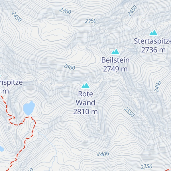 Map of Rote Wand