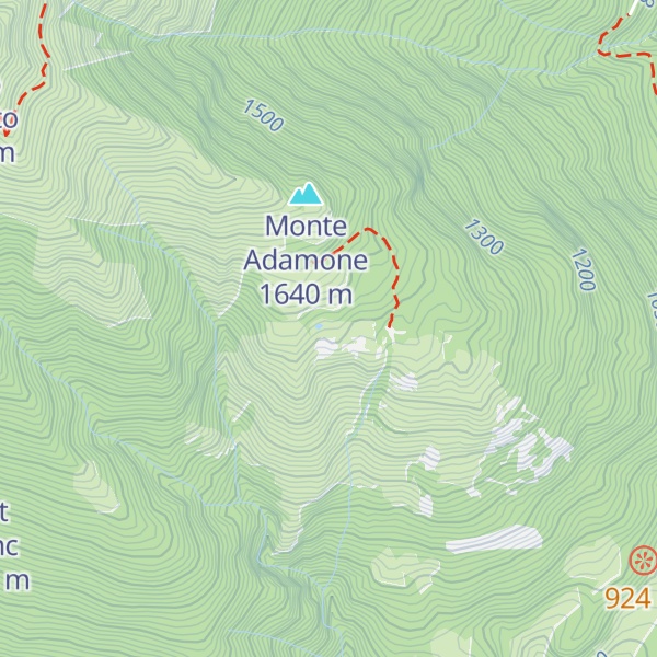 Map of Bivacco Adamone