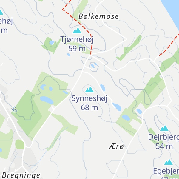 Map of Synneshøj