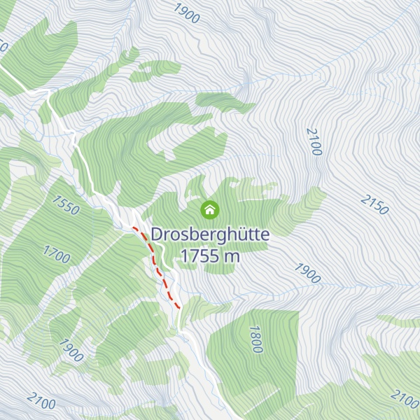 Map of Drosberghütte