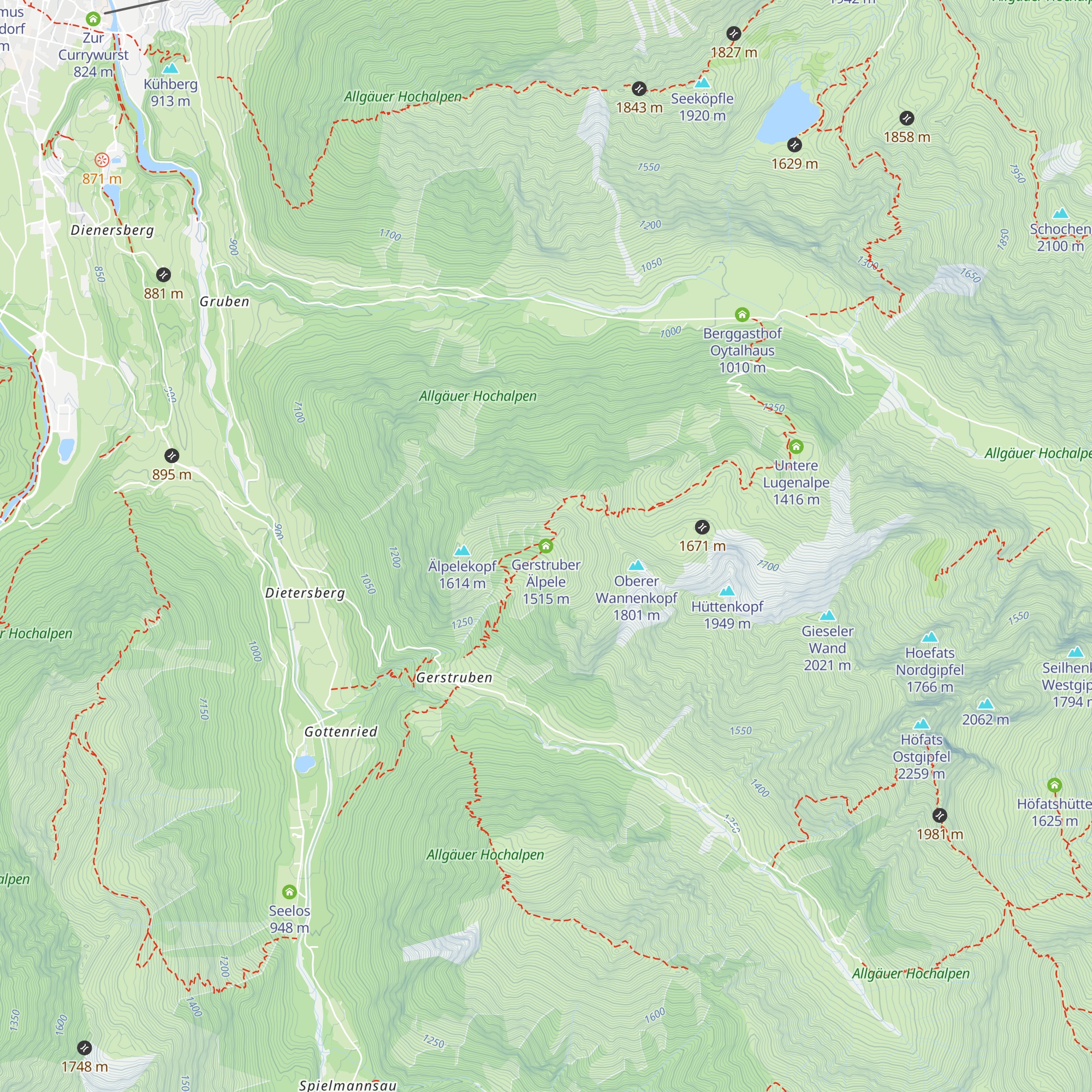 Gerstruber Älpele map