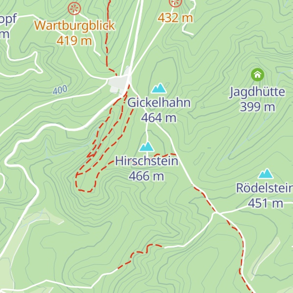Map of Hirschstein