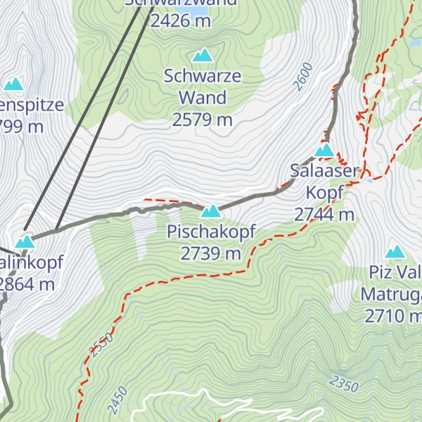 Map of Pischakopf