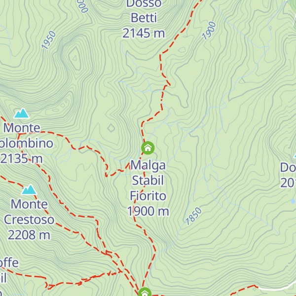 Map of Malga Stabil Fiorito