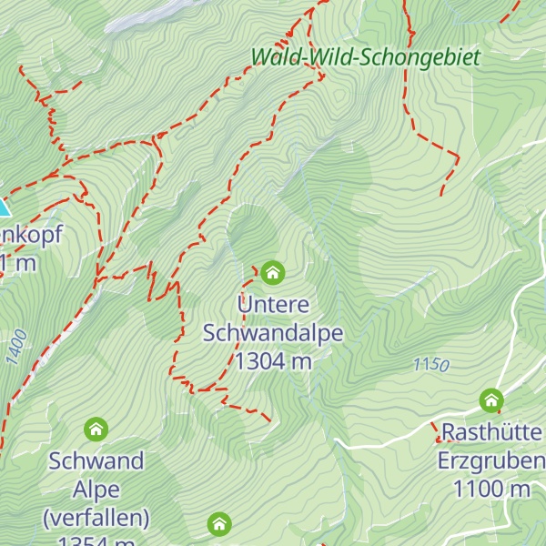 Map of Untere Schwandalpe