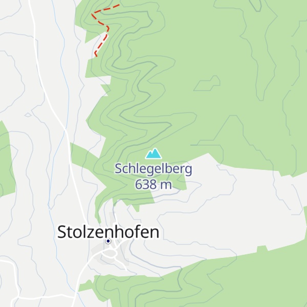 Map of Schlegelberg