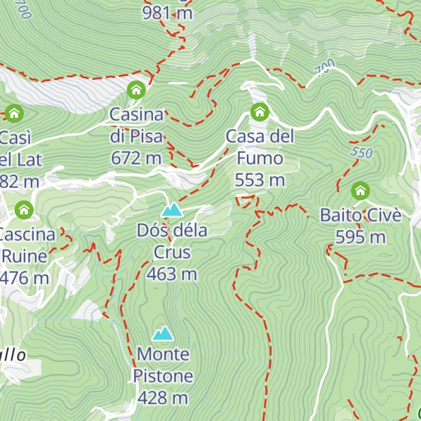 Map of Cascina Valle del Fò di Sotto