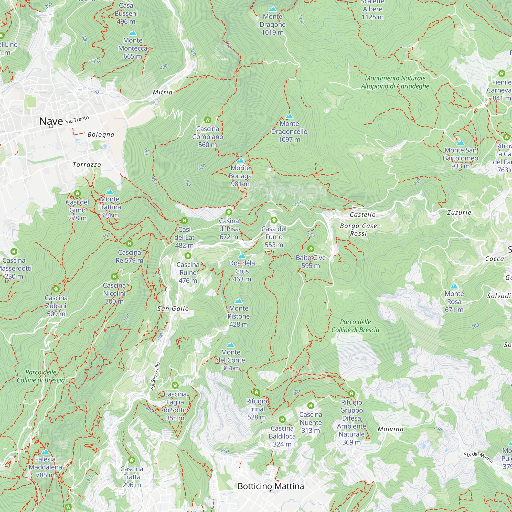 Cascina Valle del Fò di Sotto map
