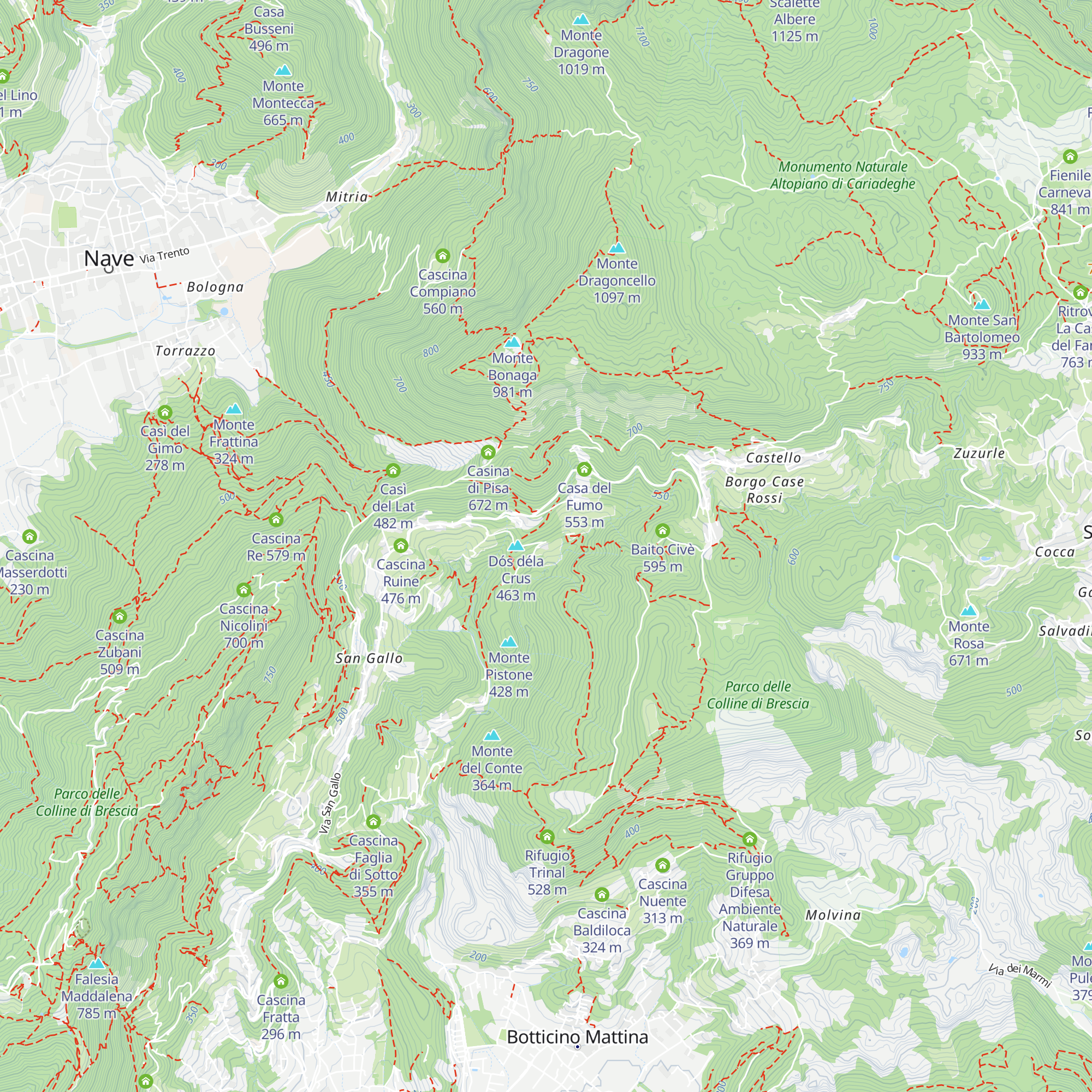 Cascina Valle del Fò di Sotto map