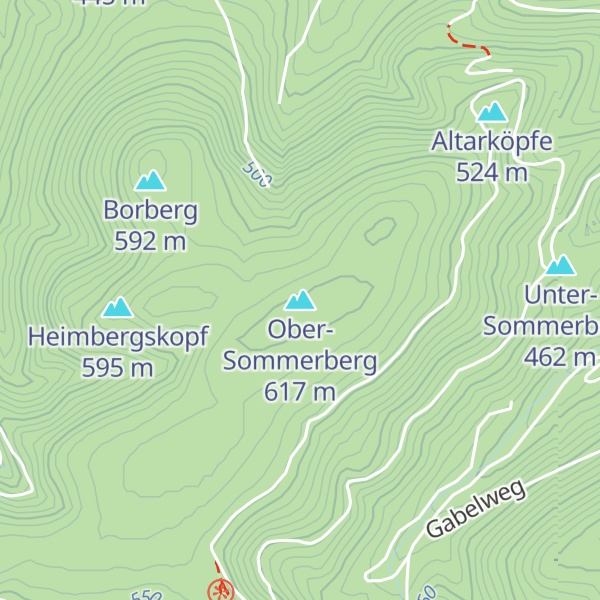 Map of Ober-Sommerberg