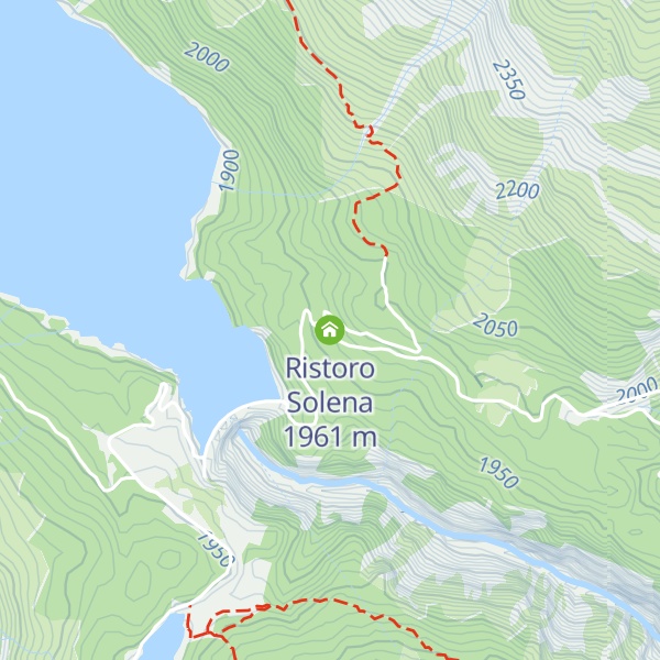 Map of Ristoro Solena
