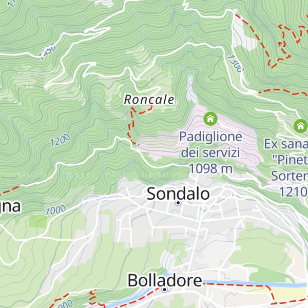 Map of Padiglione 8