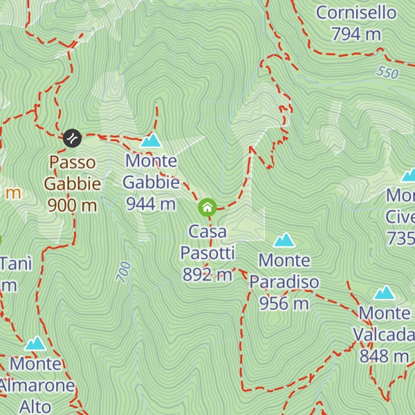 Map of Casa Pasotti
