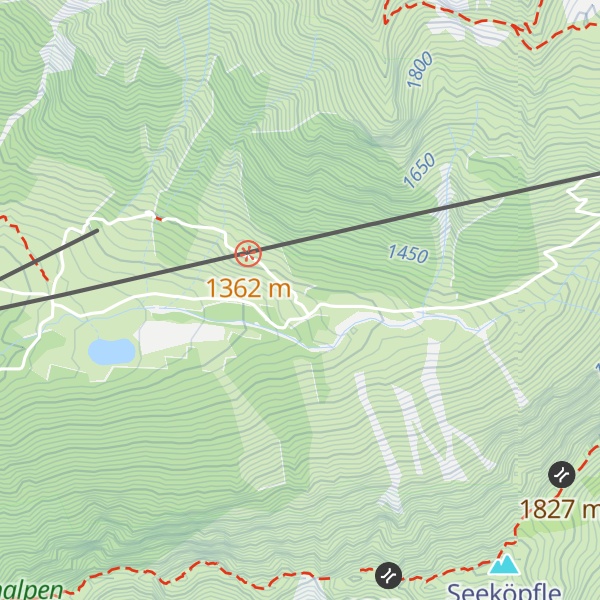 Map of Hofhütte Seealpe