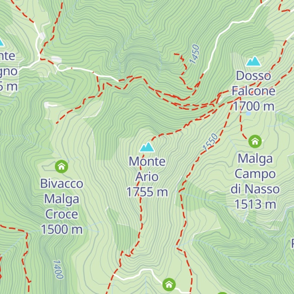 Map of Monte Ario