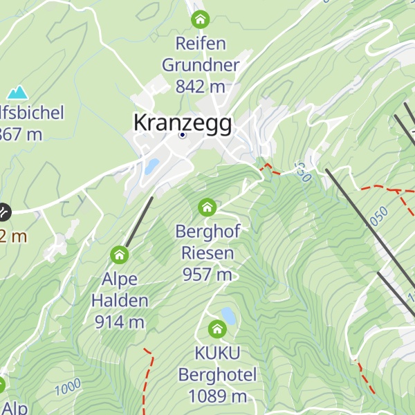 Map of Berghof Riesen
