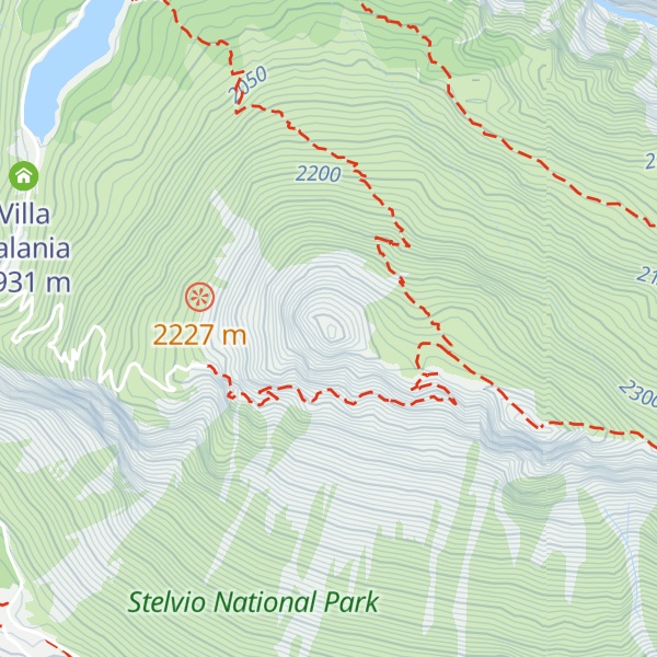 Map of Monte delle Scale