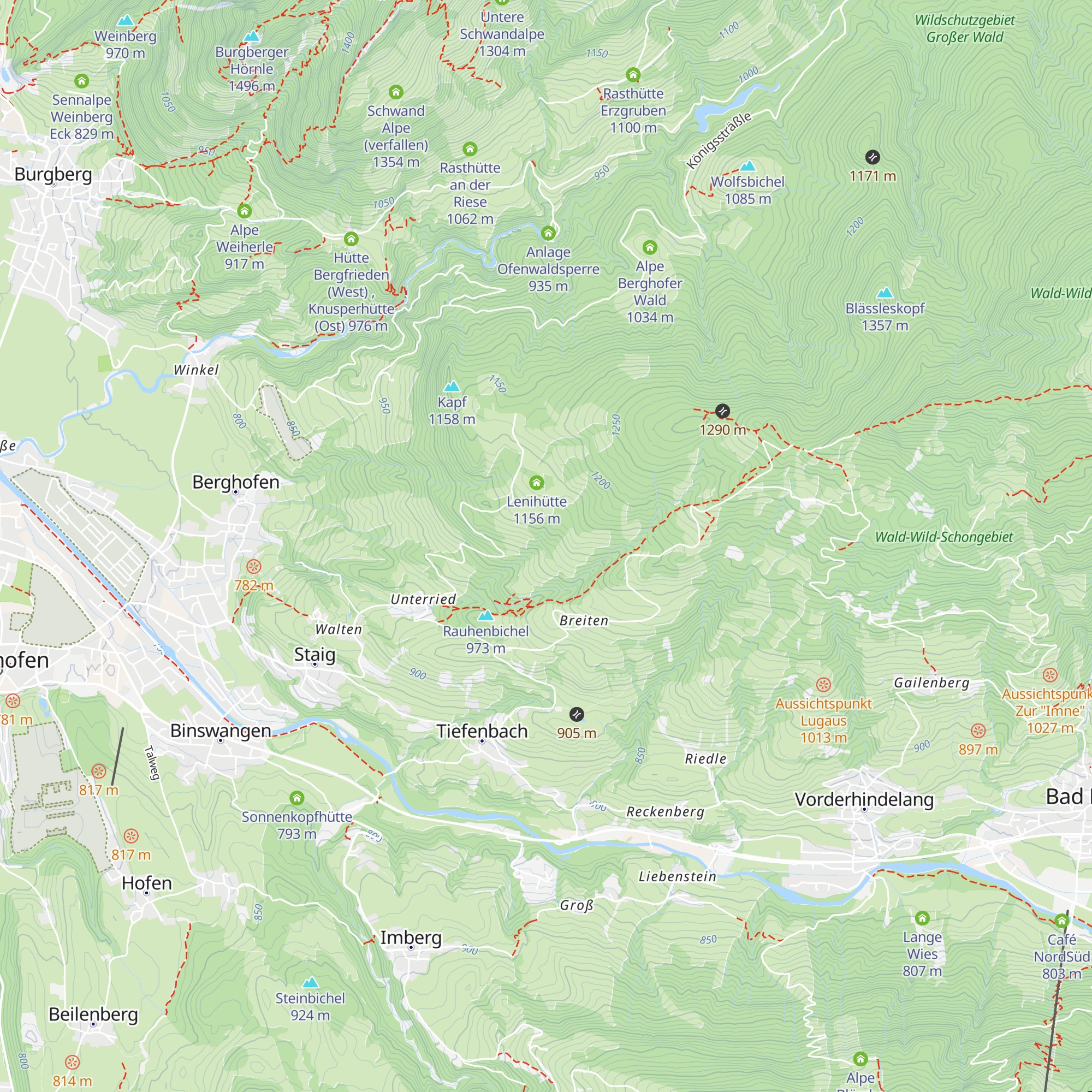 Oberrieder Rast- u. Infohütte map