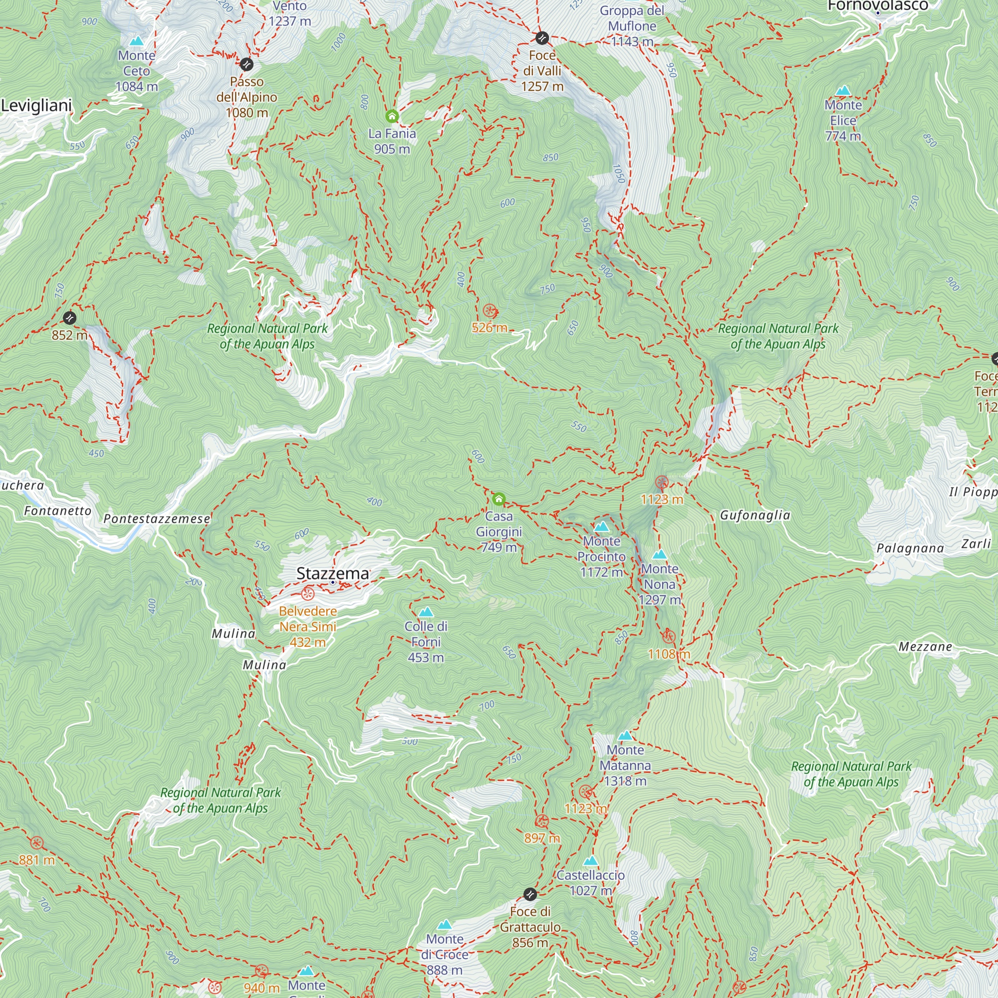 Casa Giorgini map