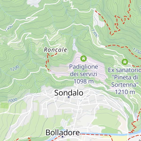 Map of Padiglione 6