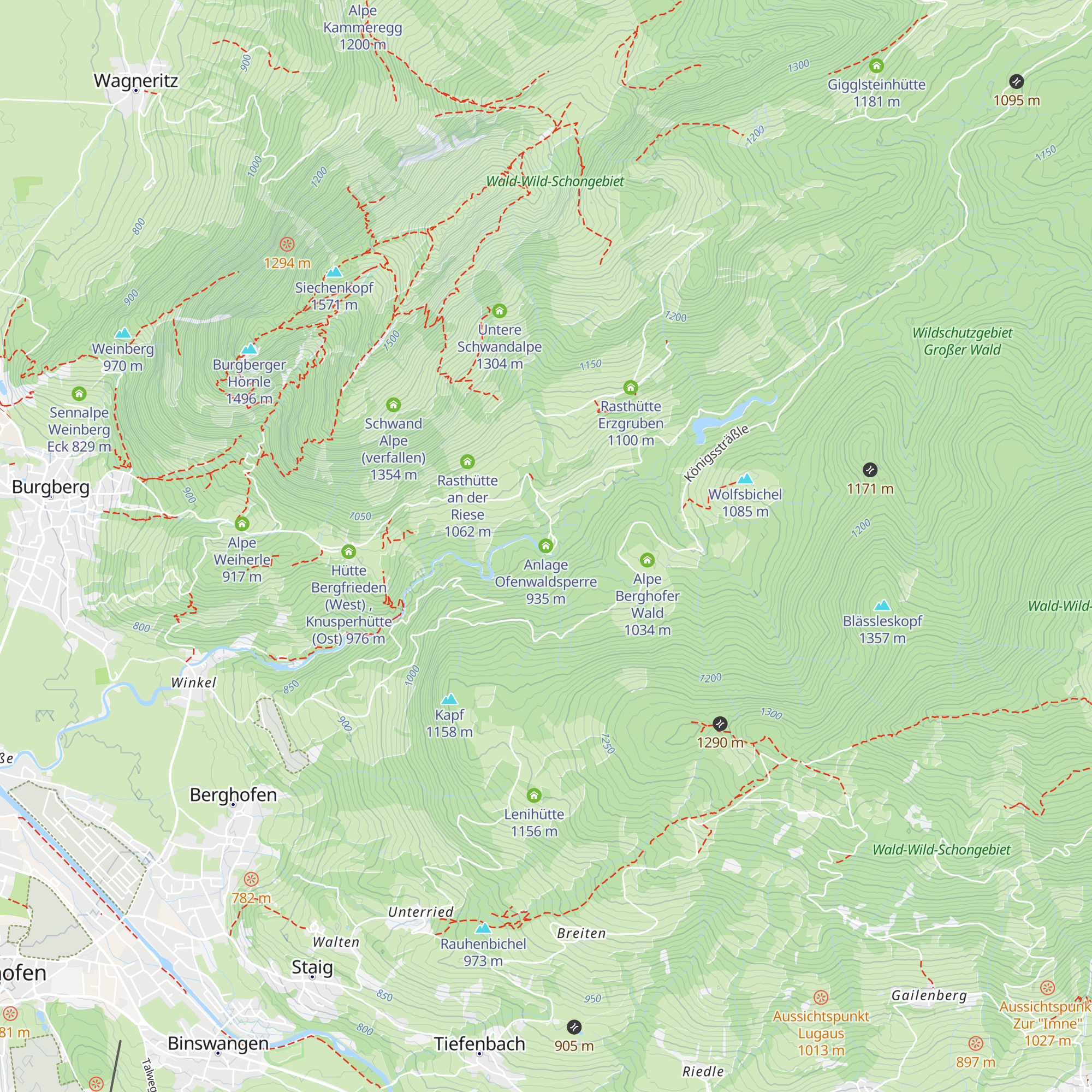 Anlage Ofenwaldsperre map