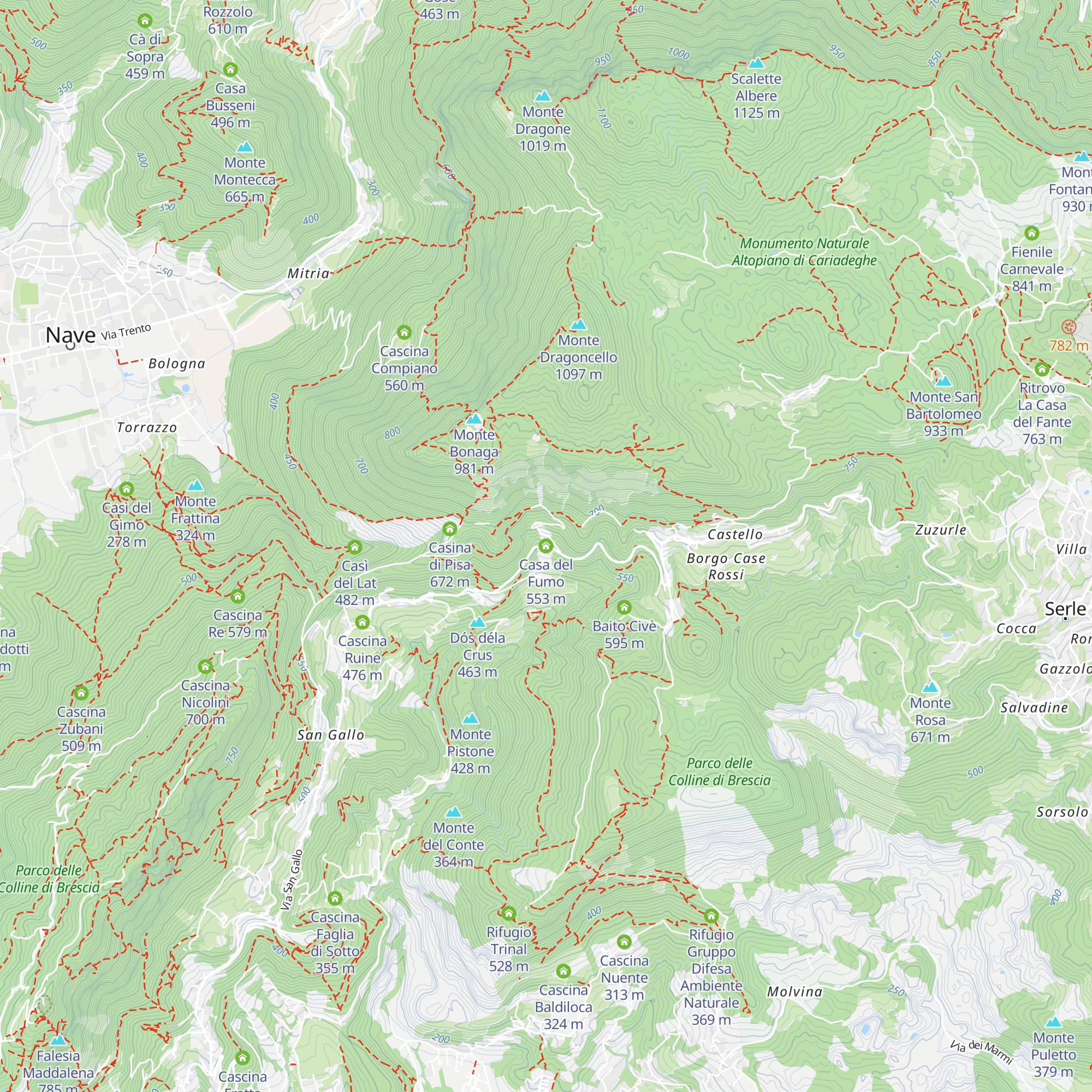 Casa del Fumo map