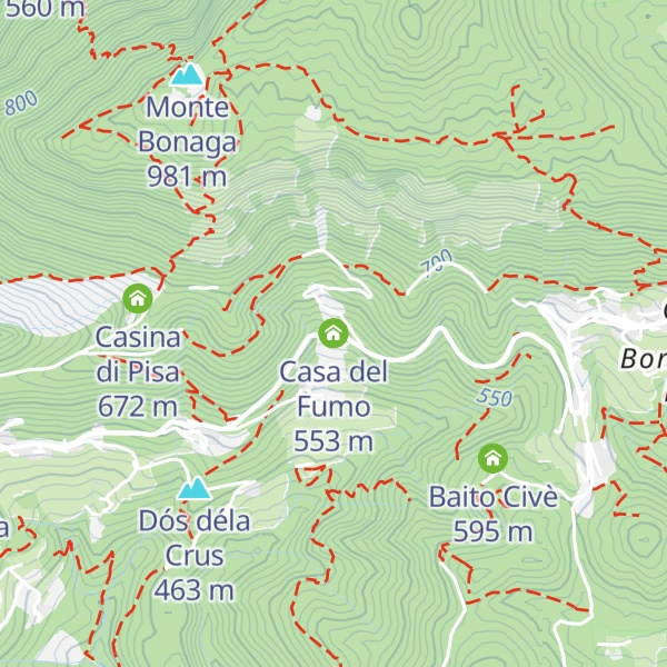 Map of Casa del Fumo
