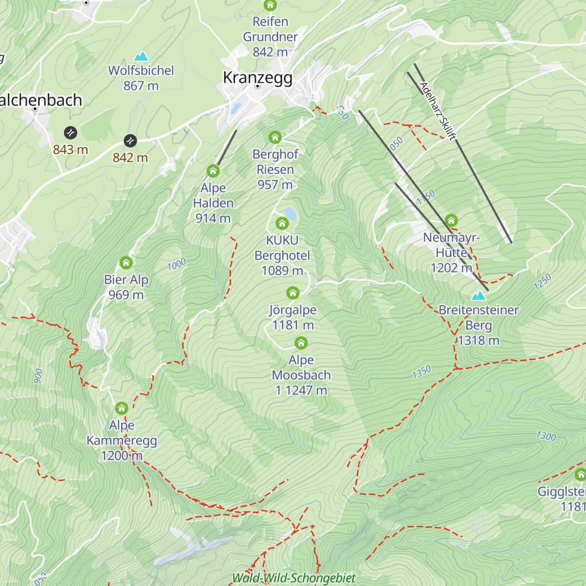 Jörgalpe map