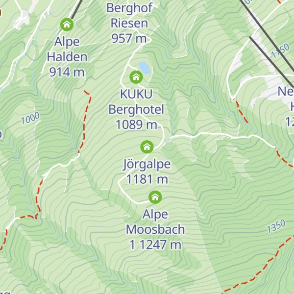 Map of Jörgalpe