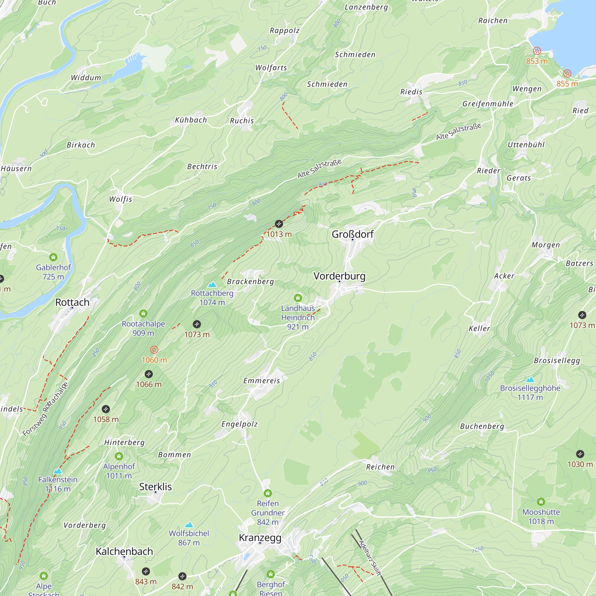 Landhaus Heindrich map