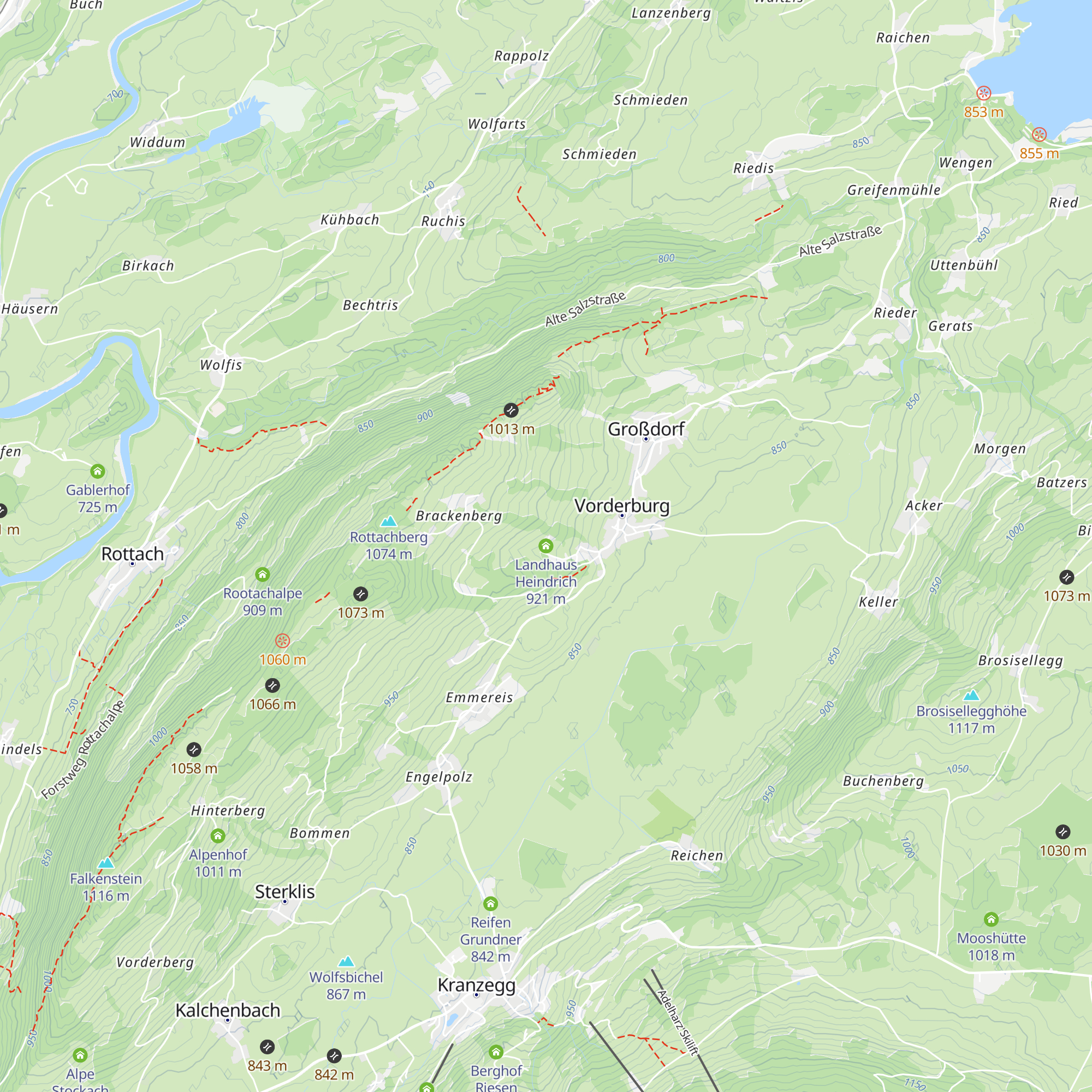 Landhaus Heindrich map